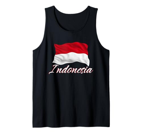 Indonesische Flagge, Indonesien, Herren, Damen, Kinder Tank Top von Indonesian Flag Heritage Apparel & Gifts