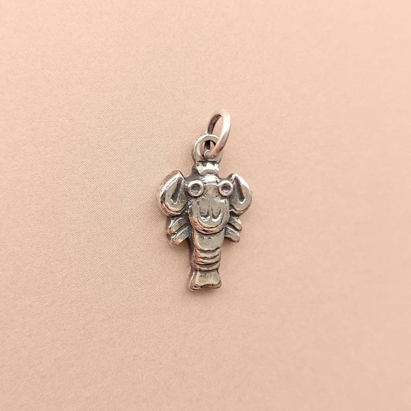 sterling Silber Hummer Charm - Ocean Lover Geschenk von IndreTaStudio