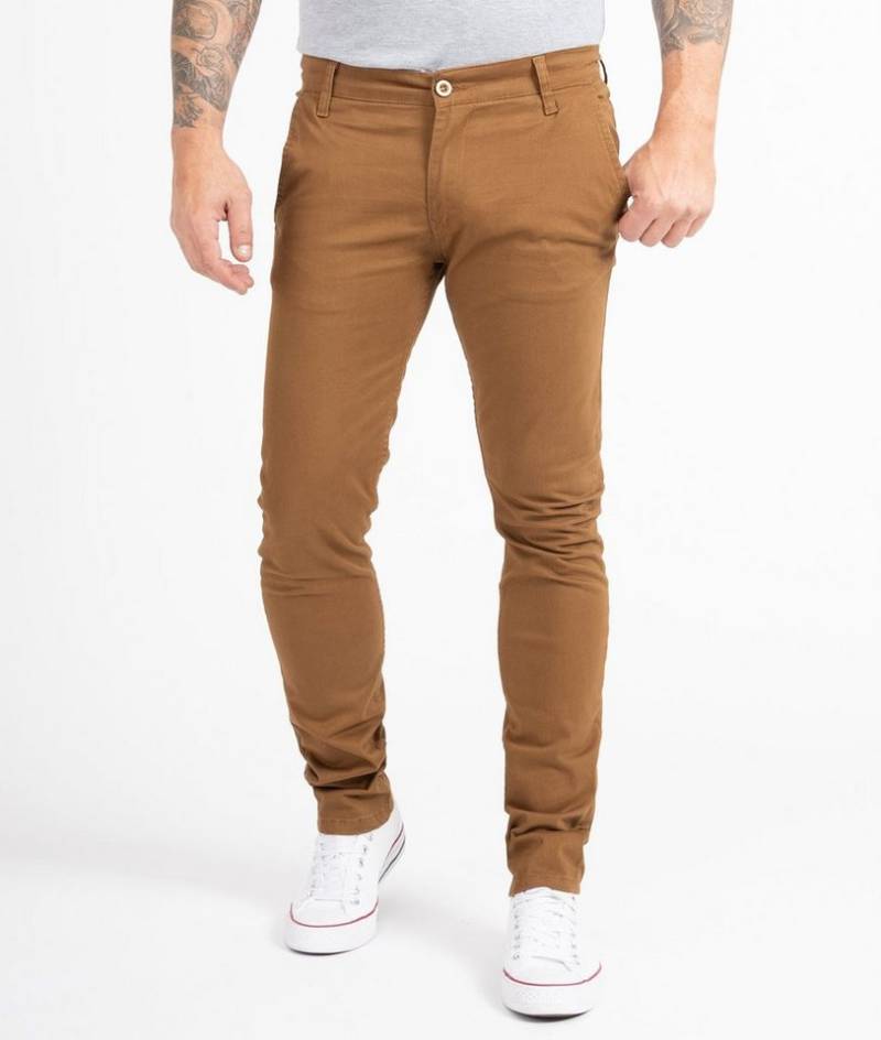Indumentum Chinohose Herren Slim Fit Hose IS-305 von Indumentum