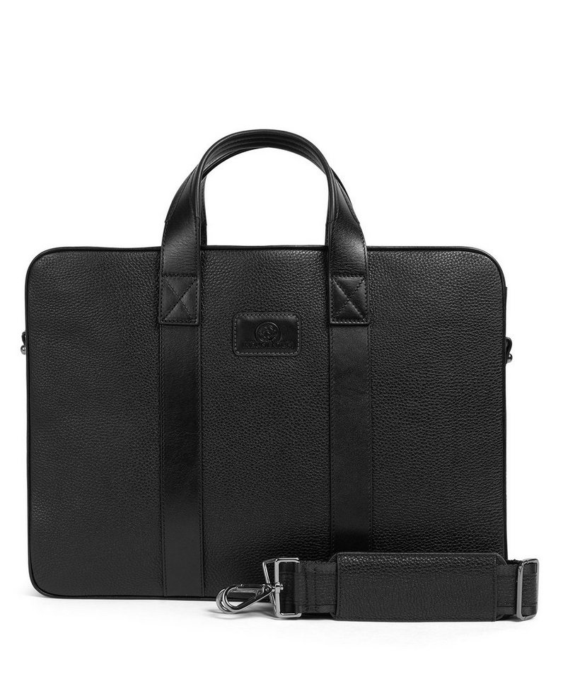 Indumentum Umhängetasche Herren Business Ledertasche IT-100 von Indumentum