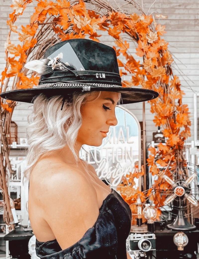 Hut Bar | Beschreibung Lesen Breite Krempe Individuell Personalisierter von IndustrialEvoDesign