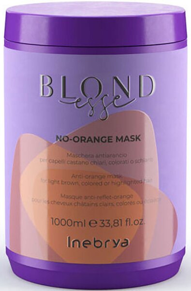 Inebrya Blondesse No Orange Maske 1000 ml von Inebrya