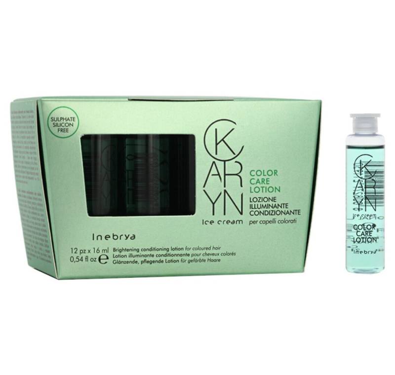 Inebrya Haarpflege-Set Karyn Eiscreme Farbpflege Lotion 12 x 16 ml von Inebrya