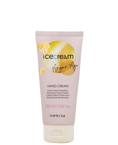 Inebrya Ice Cream Argan Age Hand Cream - Crema Mani Protettiva 100ml von Inebrya