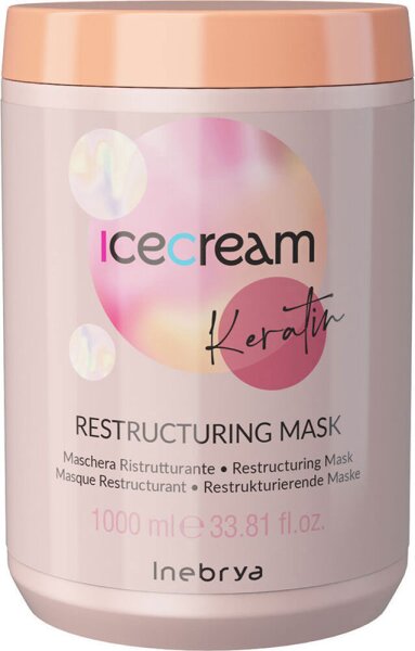 Inebrya Ice Cream Restruct Keratin Mask 1000 ml von Inebrya