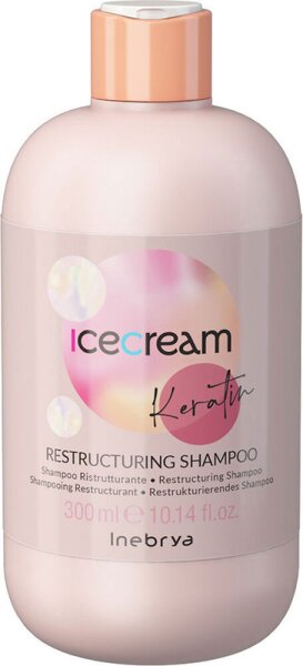 Inebrya Ice Cream Restruct Keratin Shampoo 300 ml von Inebrya