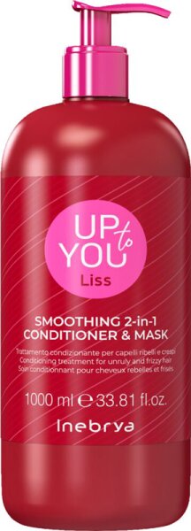 Inebrya Up To You Liss Smoothing 2 in1 Mask&Conditioner 1000 ml von Inebrya