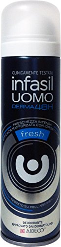6 x Infasil Deo Person Spray Men Fresh 150 ml von Infasil
