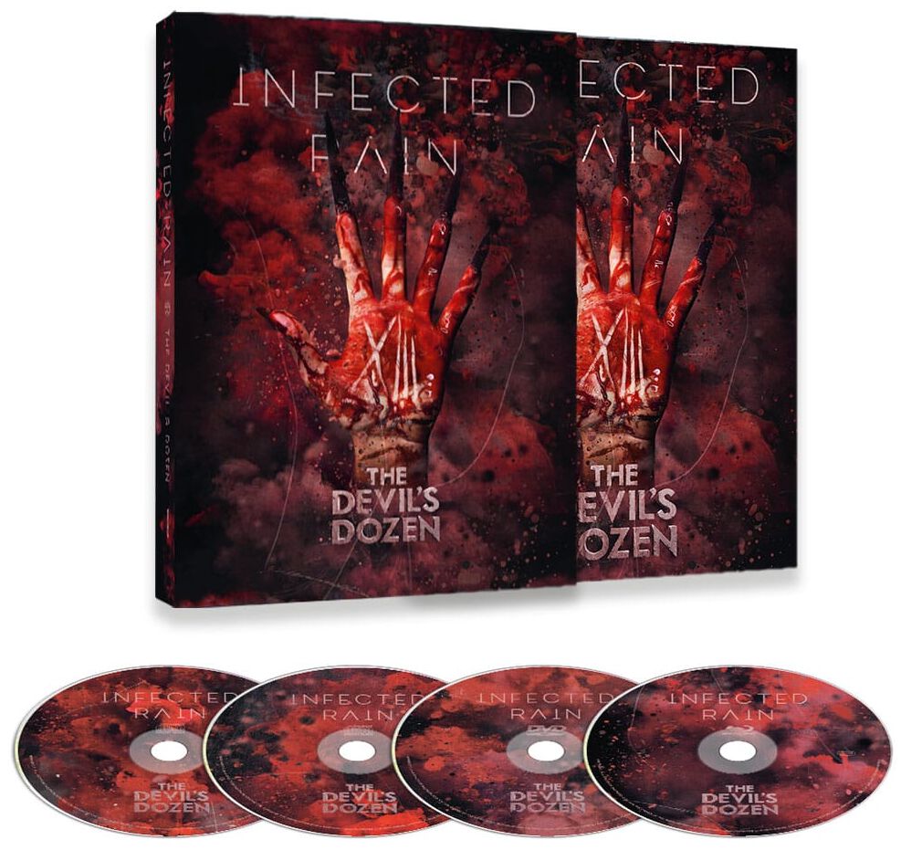 The devil's dozen (Live) von Infected Rain - 2-CD & DVD & Blu-ray (Digipak) von Infected Rain