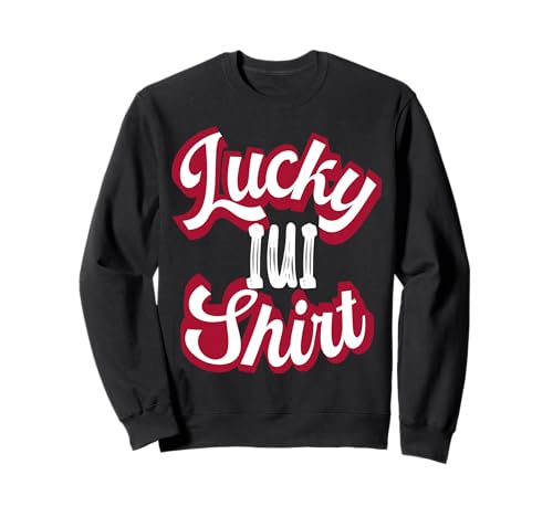 IUI Mom Transfer Day Retro Lucky IUI für Damen und Herren Fruchtbarkeit Sweatshirt von Infertility Awareness IUI & IUI Fertility Journey
