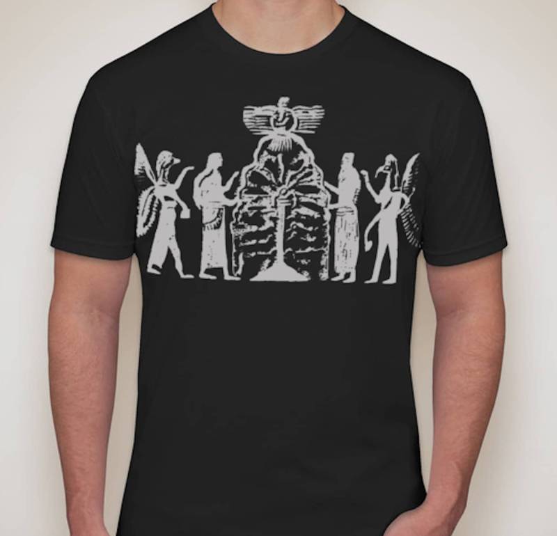 Anunnaki Baum Des Lebens T-Shirt von InfiniteeApparel
