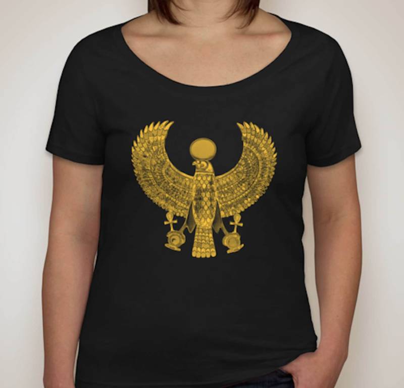 Falcon Rundhals T-Shirt Falcon Rundhals T-Shirt von InfiniteeApparel