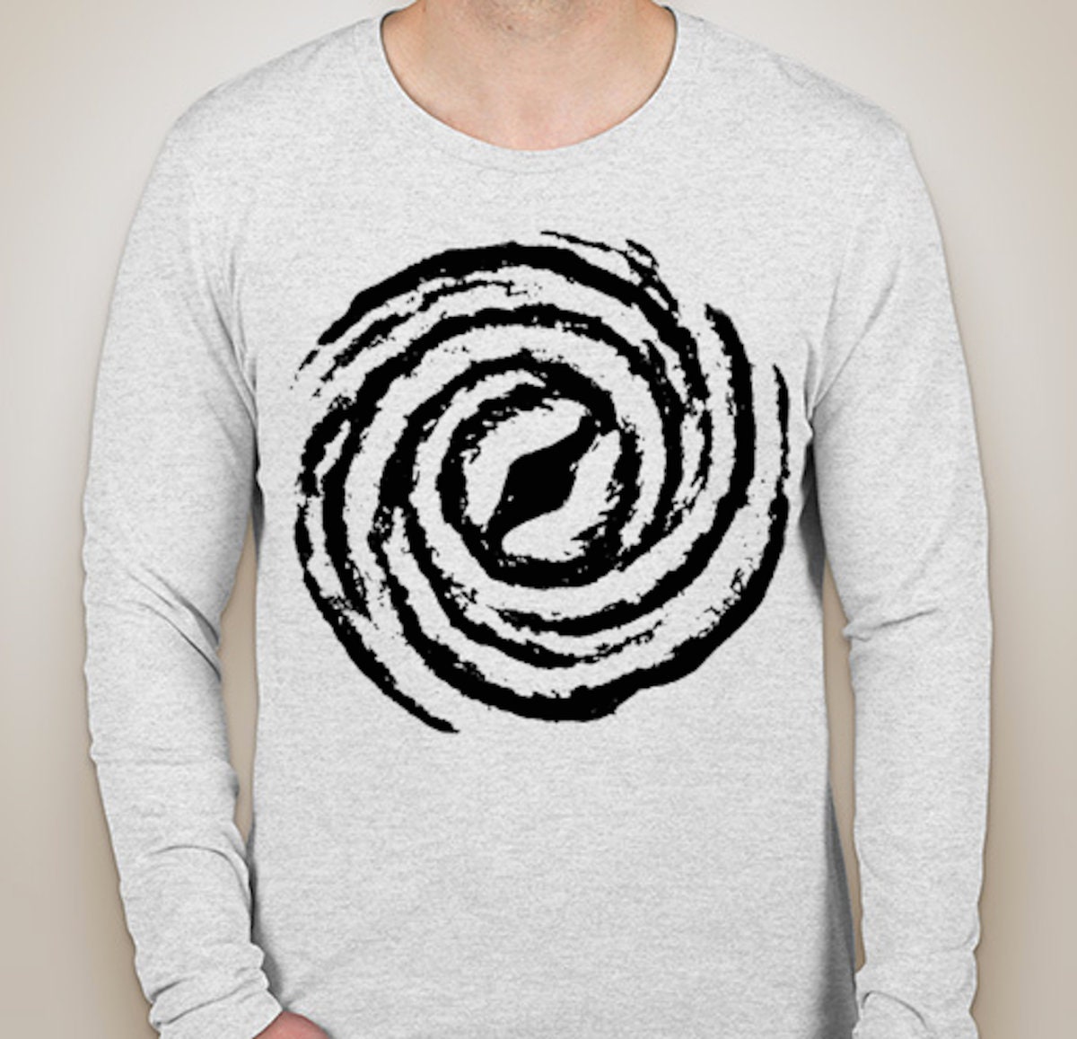 Milky Way Galaxy Tri-Blend Langarm-T-Shirt Milky Way Galaxy Tri-Blend Langarm-T-Shirt von InfiniteeApparel