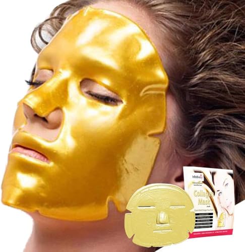 20 x New Infinitive Beauty Crystal 24K Gold Powder Gel Collagen Face Mask Masks Sheet Patch, Anti Ageing Aging, Skincare, Anti Wrinkle, von Infinitive Beauty