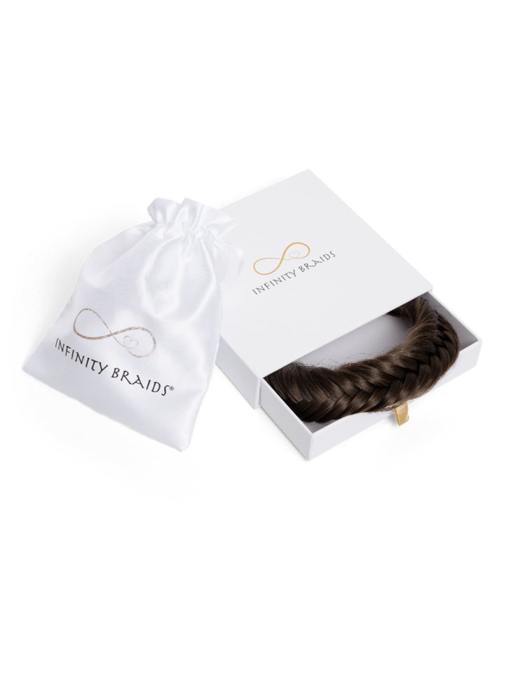 Infinity Braids Kunsthaar-Extension Infinity Braids Fishtail Braid Jolie Auburn Sugar von Infinity Braids