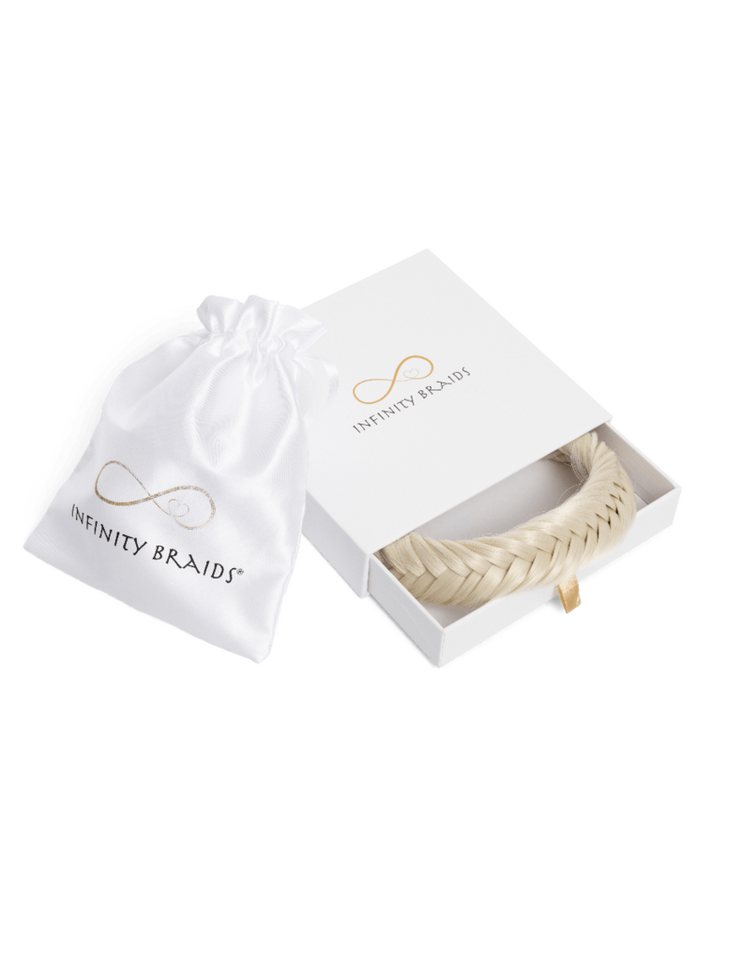 Infinity Braids Kunsthaar-Extension Infinity Braids Fishtail Braid Jolie Diamond Frost von Infinity Braids