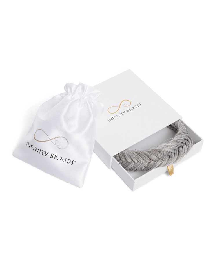 Infinity Braids Kunsthaar-Extension Infinity Braids Fishtail Braid Jolie Iced Gold von Infinity Braids