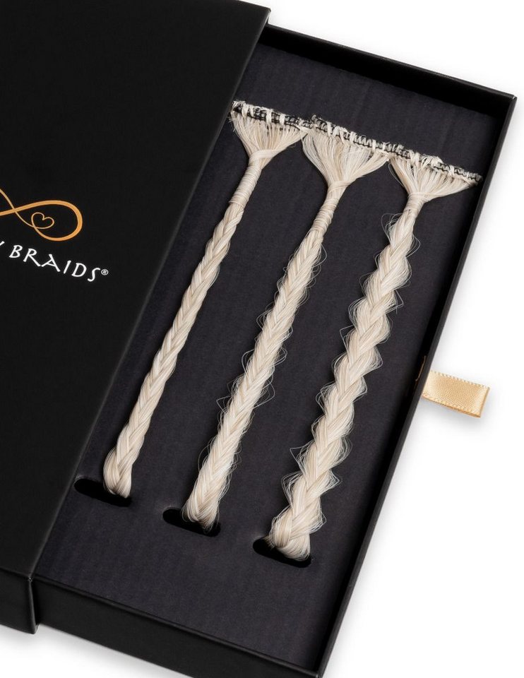 Infinity Braids Kunsthaar-Extension Infinity Braids Infinity Braidies Ashy Ribbon von Infinity Braids