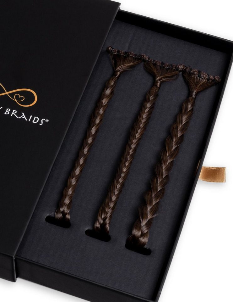 Infinity Braids Kunsthaar-Extension Infinity Braids Infinity Braidies Auburn Sugar von Infinity Braids