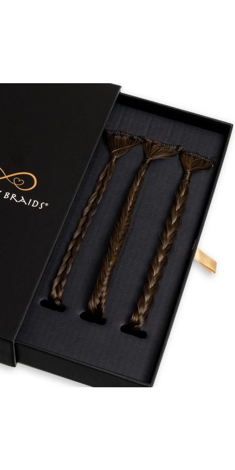 Infinity Braids Kunsthaar-Extension Infinity Braids Infinity Braidies Copper Bronze von Infinity Braids