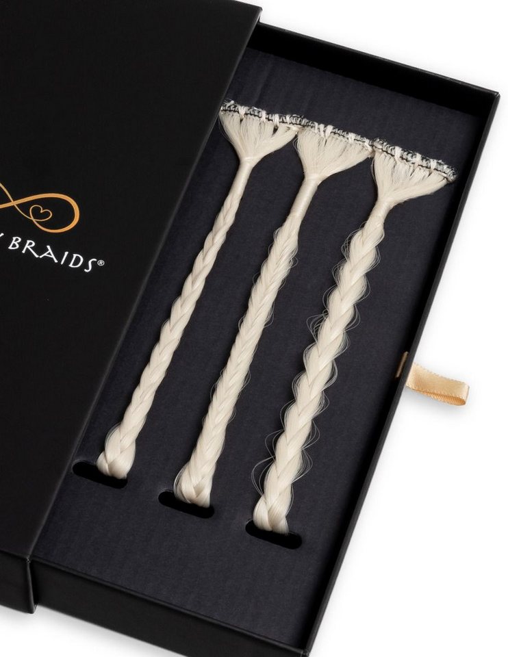 Infinity Braids Kunsthaar-Extension Infinity Braids Infinity Braidies Diamond Frost von Infinity Braids