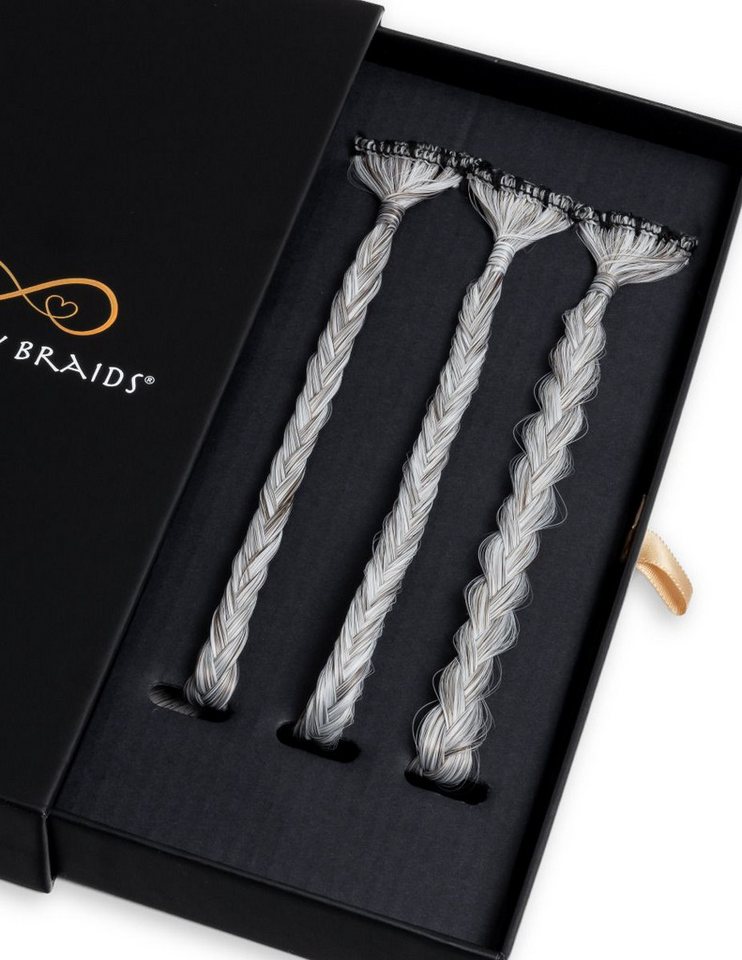 Infinity Braids Kunsthaar-Extension Infinity Braids Infinity Braidies Iced Gold von Infinity Braids