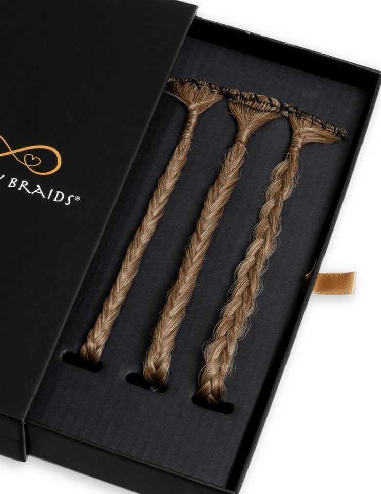Infinity Braids Kunsthaar-Extension Infinity Braids Infinity Braidies Velvet Rebel von Infinity Braids