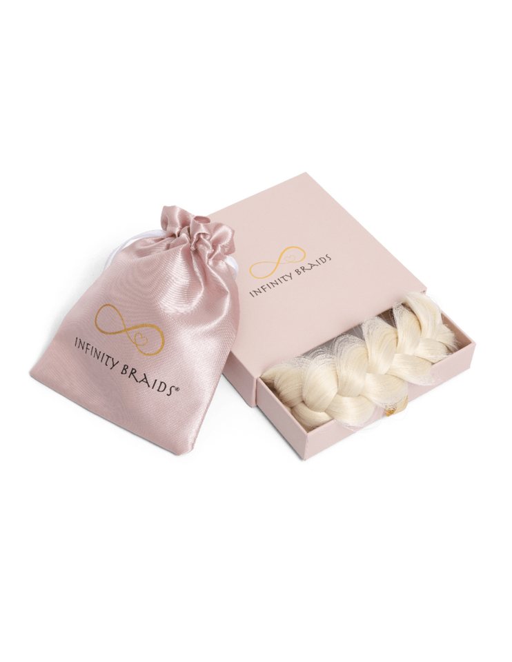 Infinity Braids Kunsthaar-Extension Infinity Braids Messy Braid Viènne Diamond Frost von Infinity Braids