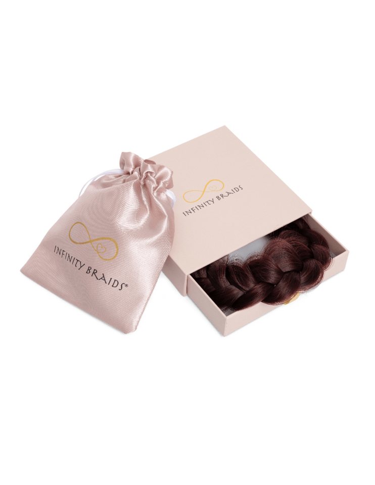 Infinity Braids Kunsthaar-Extension Infinity Braids Messy Braid Viènne Raspberry Ice von Infinity Braids