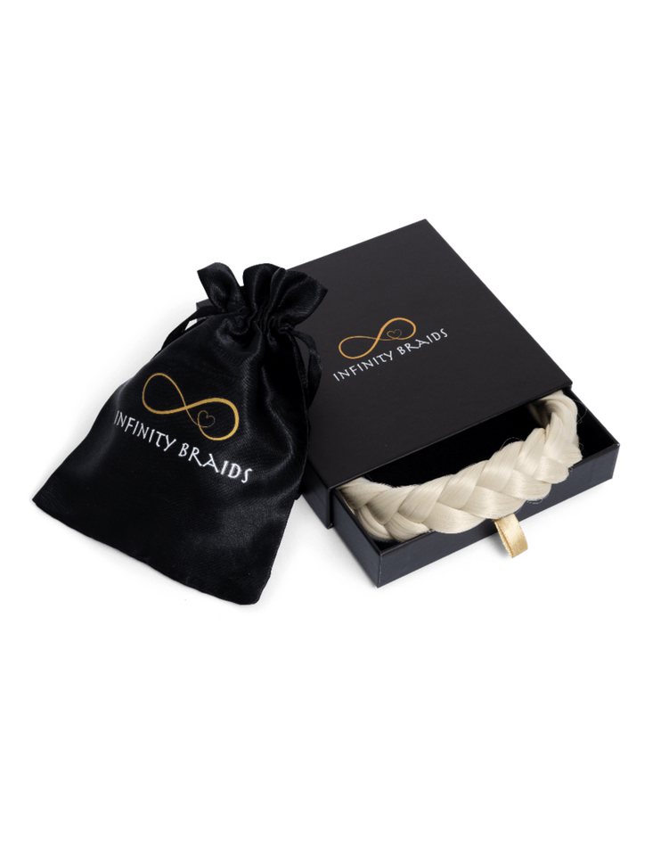 Infinity Braids Kunsthaar-Extension Infinity Braids Regular Braid Lizzy Diamond Frost von Infinity Braids