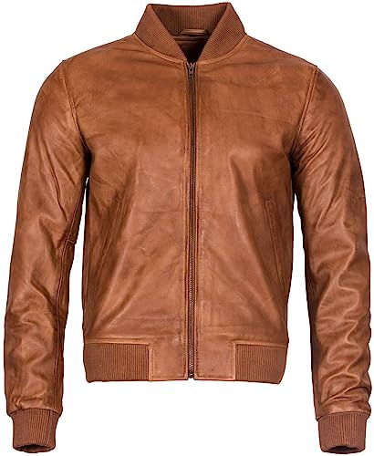 Infinity Herren Retro Bräune Varsity 100% Nappaleder Bomberjacke 2XL Infinity Herren Retro Bräune Varsity 100% Nappaleder Bomberjacke 2XL von Infinity Leather