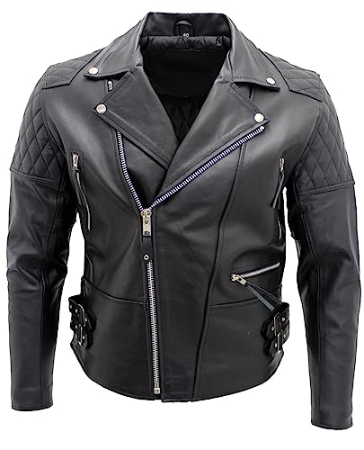 Infinity Herren Schwarz Biker Echtes Rindsleder Lederjacke M Infinity Herren Schwarz Biker Echtes Rindsleder Lederjacke M von Infinity Leather