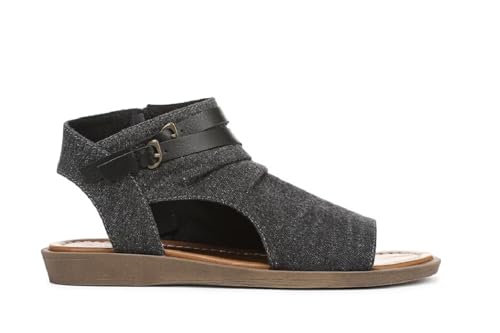 Infinity Leather Blowfish Malibu Damen Denver Flache Riemchensandale von Infinity Leather