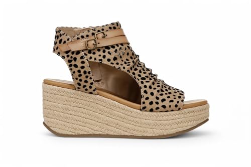 Infinity Leather Blowfish Malibu Damen Lacey C Rope Braun Keilsandalen von Infinity Leather