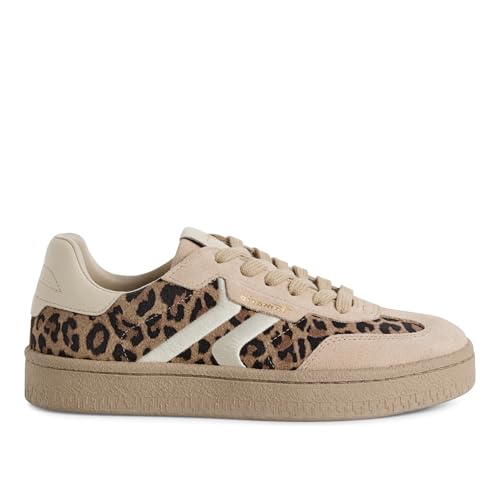 Infinity Leather Damen Sneaker mit Leopardenmuster, Wildleder, Stilvoll, Modisch, Zum Schnüren Infinity Leather Damen Sneaker mit Leopardenmuster, Wildleder, Stilvoll, Modisch, Zum Schnüren von Infinity Leather
