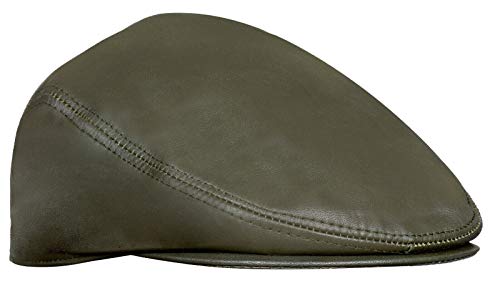 Infinity Leather Echtes Olive Leder Ivy Barett Zeitungsjunge Gatsby Golf Cabbie Schiebermütze M Infinity Leather Echtes Olive Leder Ivy Barett Zeitungsjunge Gatsby Golf Cabbie Schiebermütze M von Infinity Leather