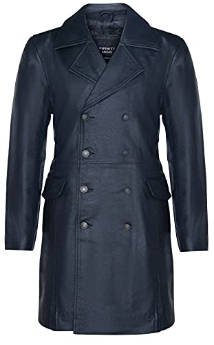 Infinity Leather Herrenjacke 100% Echtleder Lang ZW Design Militär U-Boot Trenchjacke XL Infinity Leather Herrenjacke 100% Echtleder Lang ZW Design Militär U-Boot Trenchjacke XL von Infinity Leather