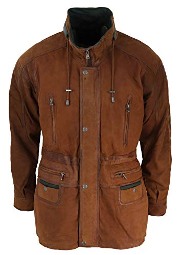 Infinity Leather Herren Lederjacke 100% Echtleder Safari Design Parka Jacke 3/4 Länge Klassisch Infinity Leather Herren Lederjacke 100% Echtleder Safari Design Parka Jacke 3/4 Länge Klassisch von Infinity Leather