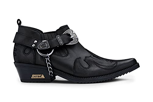 Infinity Leather Herrenstiefel Echtleder Western Kuba Cowboy Design Boots Metalkette Infinity Leather Herrenstiefel Echtleder Western Kuba Cowboy Design Boots Metalkette von Infinity Leather