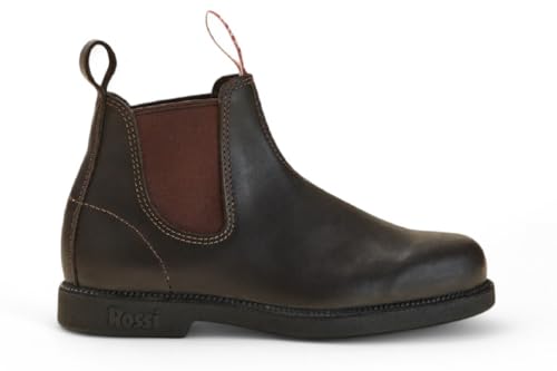 Infinity Leather Rossi Booma 607 Chelsea-Stiefeletten aus australischem Leder in Braun von Infinity Leather