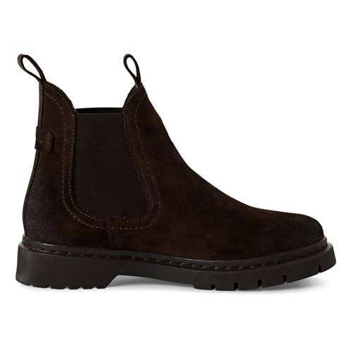 Klassische Chelsea-Stiefeletten Zum Hineinschlüpfen aus Wildleder in Mokkabraun Für Damen Klassische Chelsea-Stiefeletten Zum Hineinschlüpfen aus Wildleder in Mokkabraun Für Damen von Infinity Leather