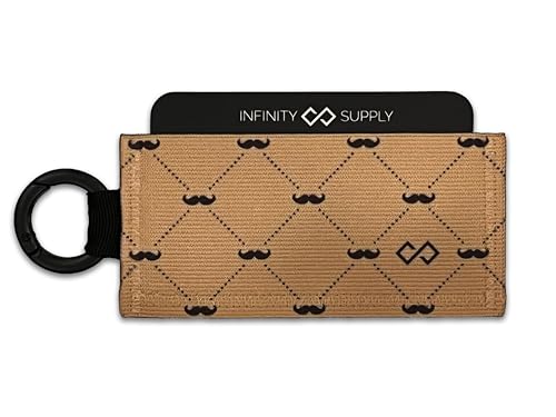 Infinity Wallet Minimalistische Geldbörse für Damen und Herren, Mustacci - Brown n Tan, Zwei Taschen mit Innentasche Infinity Wallet Minimalistische Geldbörse für Damen und Herren, Mustacci - Brown n Tan, Zwei Taschen mit Innentasche von Infinity Wallet