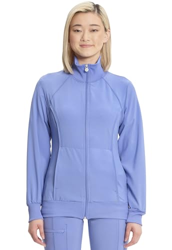 Cherokee Damen Infinity Zip Front Warm Up Jacke - Blau - X-Klein von Infinity
