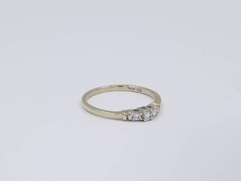 14K Gold Diamant Ring Handgemachter Jubiläums Schmuck von InfinityJewelsCo