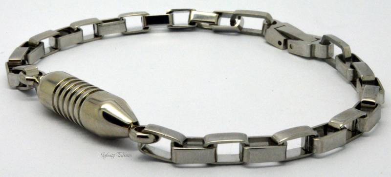 Urne Armband - Kapsel Andenken Armreif Hält Asche Fell Sand Haar Usw von InfinityTributes
