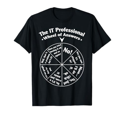 Informatiker Admin Lustiges für Männer Frauen T-Shirt von Informatiker Geschenke für Computer Admin