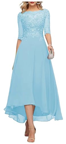Teelange Kleider für die Brautmutter Ballkleid 3/4-Ärmel Formelle Abendkleider aus Chiffon in A-Linie für Frauen Teelange Kleider für die Brautmutter Ballkleid 3/4-Ärmel Formelle Abendkleider aus Chiffon in A-Linie für Frauen von Infuness