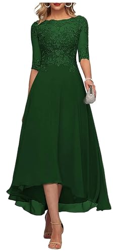 Teelange Kleider für die Brautmutter Ballkleid 3/4-Ärmel Formelle Abendkleider aus Chiffon in A-Linie für Frauen Teelange Kleider für die Brautmutter Ballkleid 3/4-Ärmel Formelle Abendkleider aus Chiffon in A-Linie für Frauen von Infuness