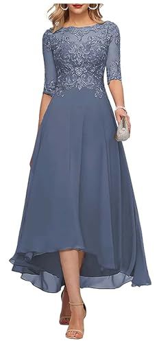 Teelange Kleider für die Brautmutter Ballkleid 3/4-Ärmel Formelle Abendkleider aus Chiffon in A-Linie für Frauen Teelange Kleider für die Brautmutter Ballkleid 3/4-Ärmel Formelle Abendkleider aus Chiffon in A-Linie für Frauen von Infuness