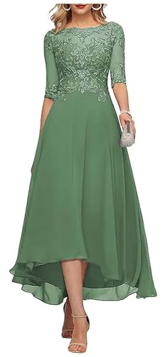 Teelange Kleider für die Brautmutter Ballkleid 3/4-Ärmel Formelle Abendkleider aus Chiffon in A-Linie für Frauen Teelange Kleider für die Brautmutter Ballkleid 3/4-Ärmel Formelle Abendkleider aus Chiffon in A-Linie für Frauen von Infuness